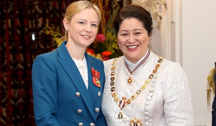 Gemma_New_ONZM_investiture