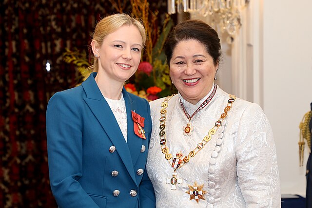 Gemma_New_ONZM_investiture